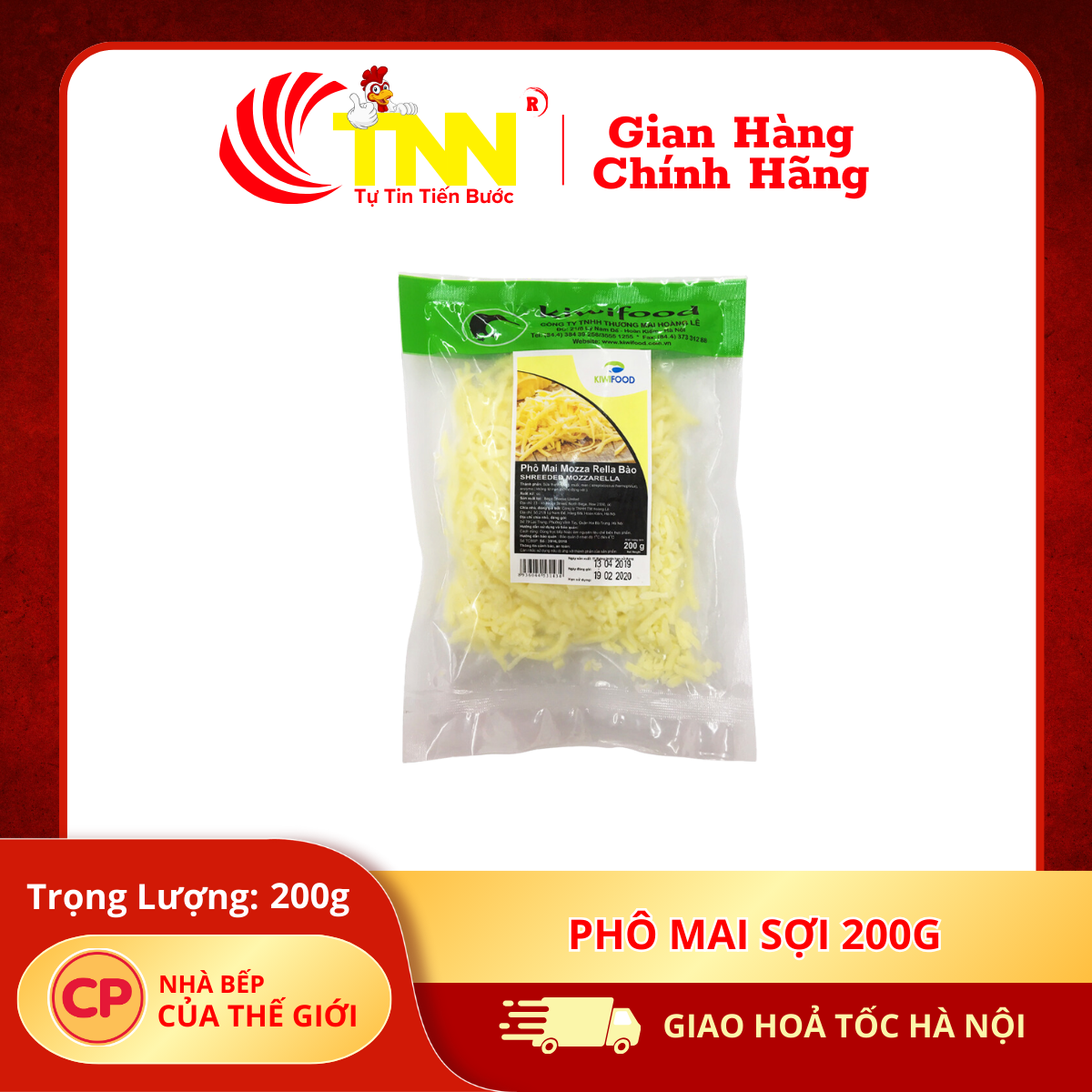 Phô mai sợi 200G