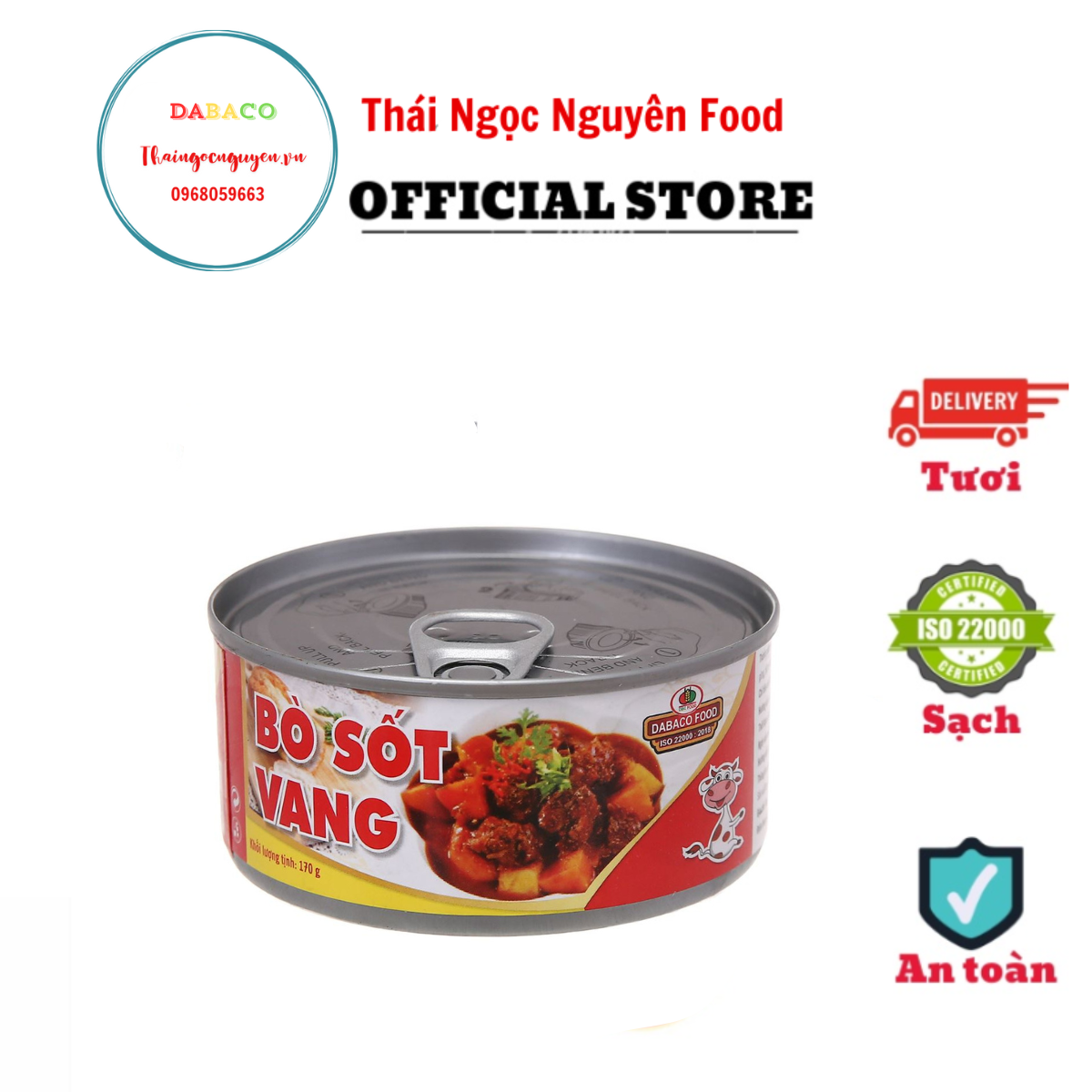 Bò Sốt Vang 170G