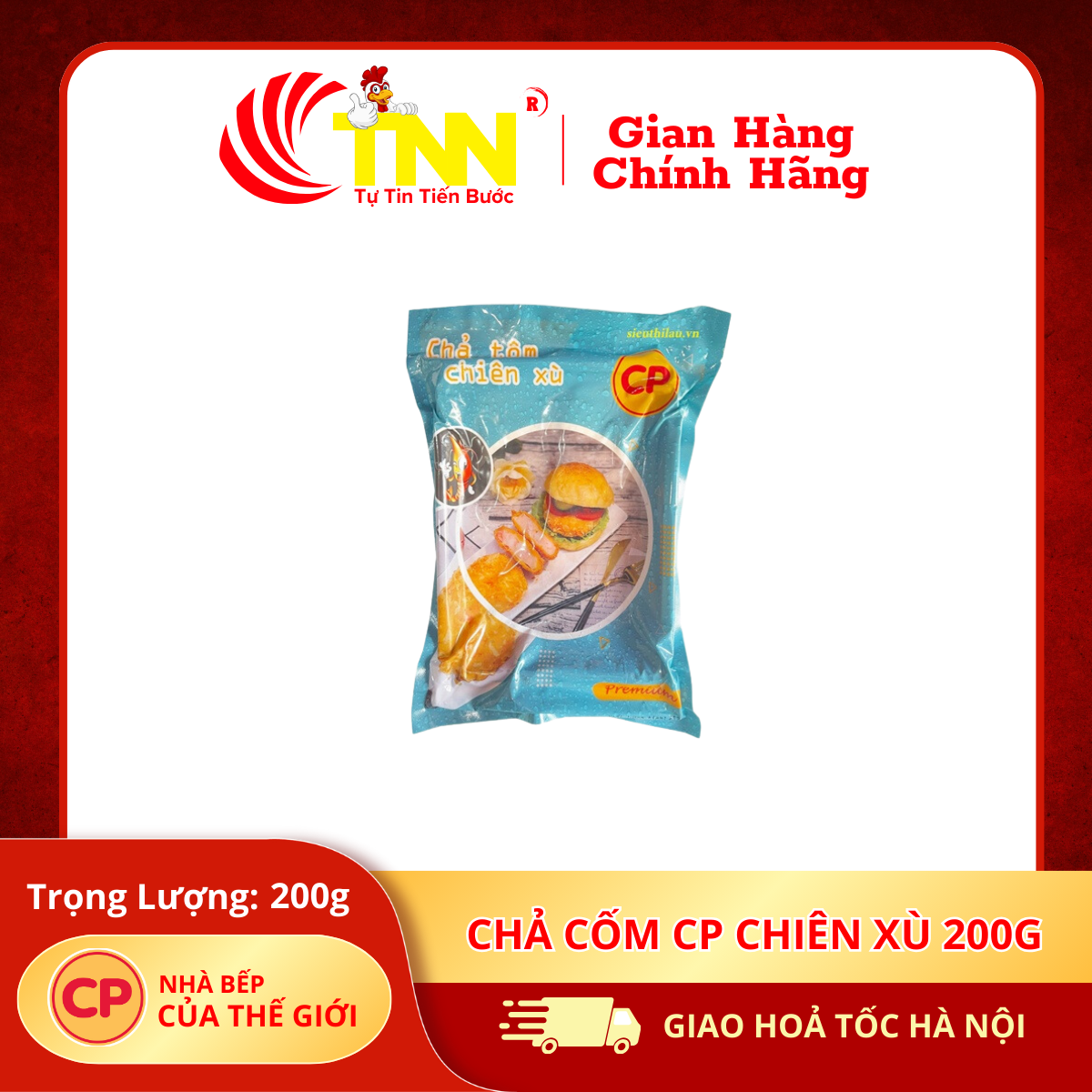 Chả cốm CP chiên xù 200G