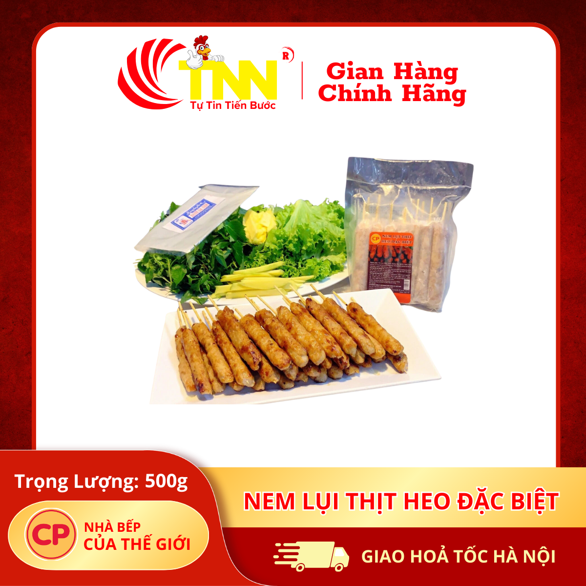 Nem Lụi thịt heo đặc biệt 500g ĐL