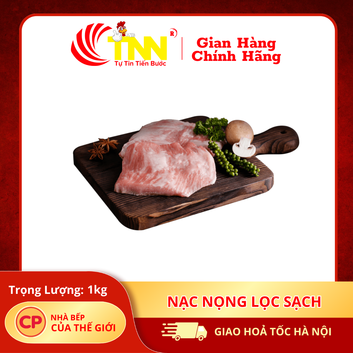 Nạc nọng lọc sạch