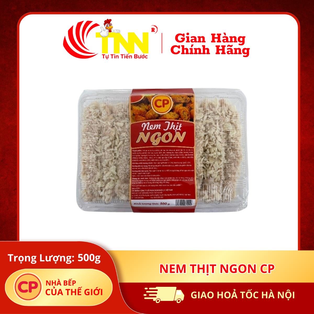 Nem thịt ngon cp