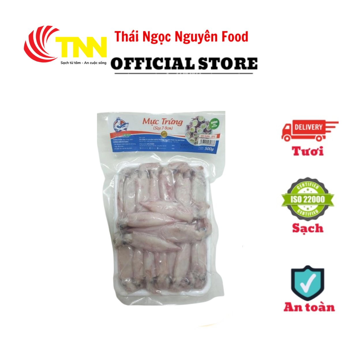 Mực Trứng (size 7-9cm)