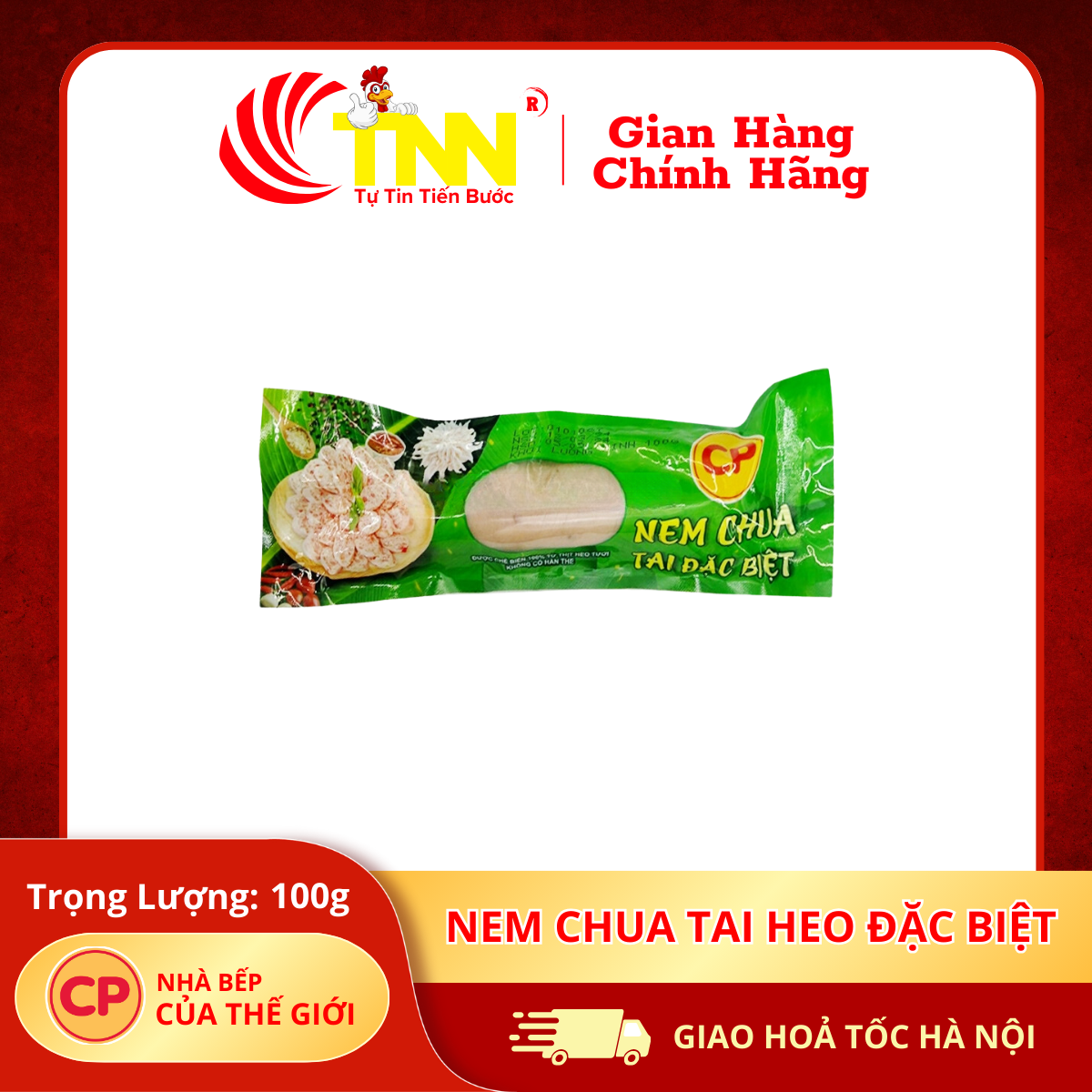 Nem chua tai heo đặc biệt 100g