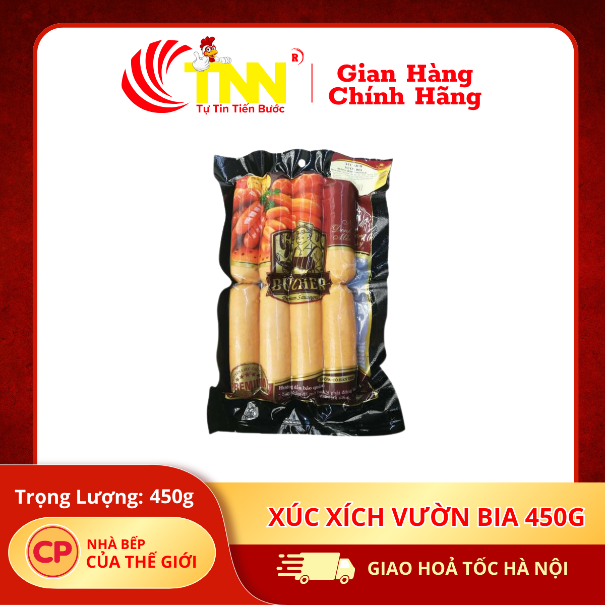 Xúc xích Vườn bia 450g