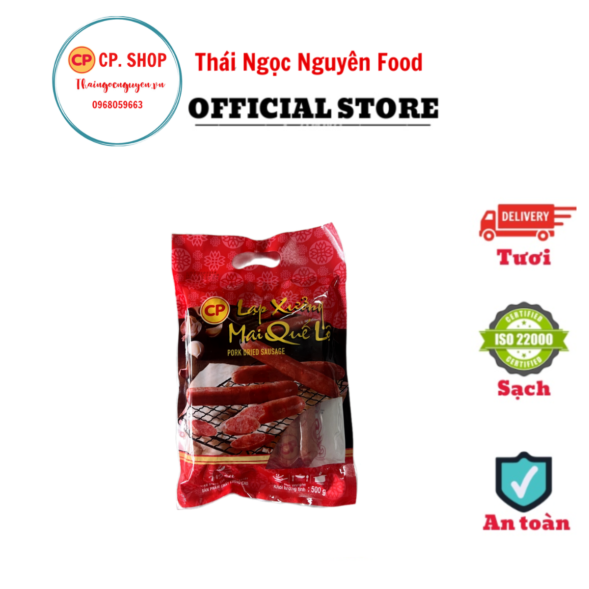 Lạp Xưởng Mai Quế Lộ 500g