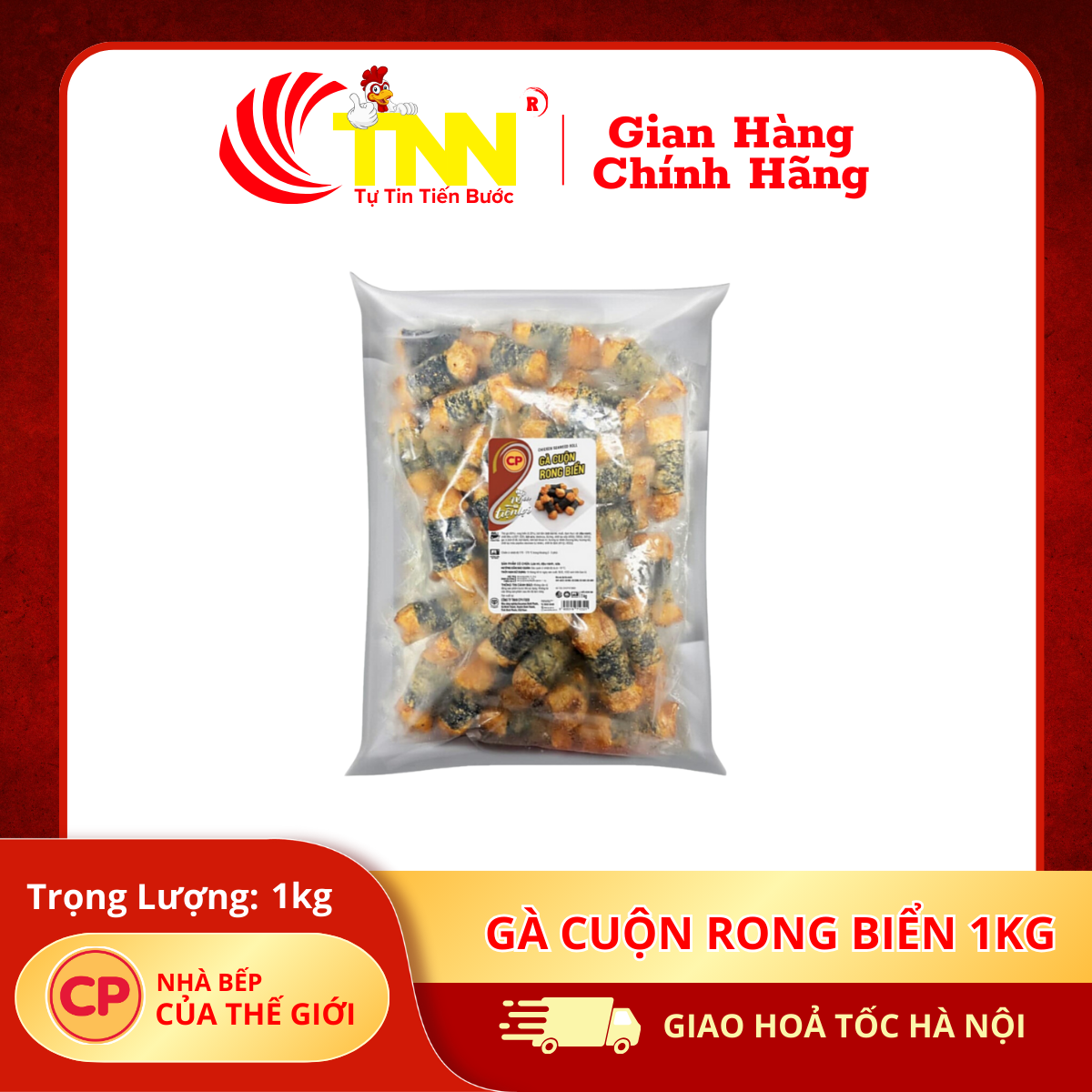 Gà cuộn rong biển 1kg