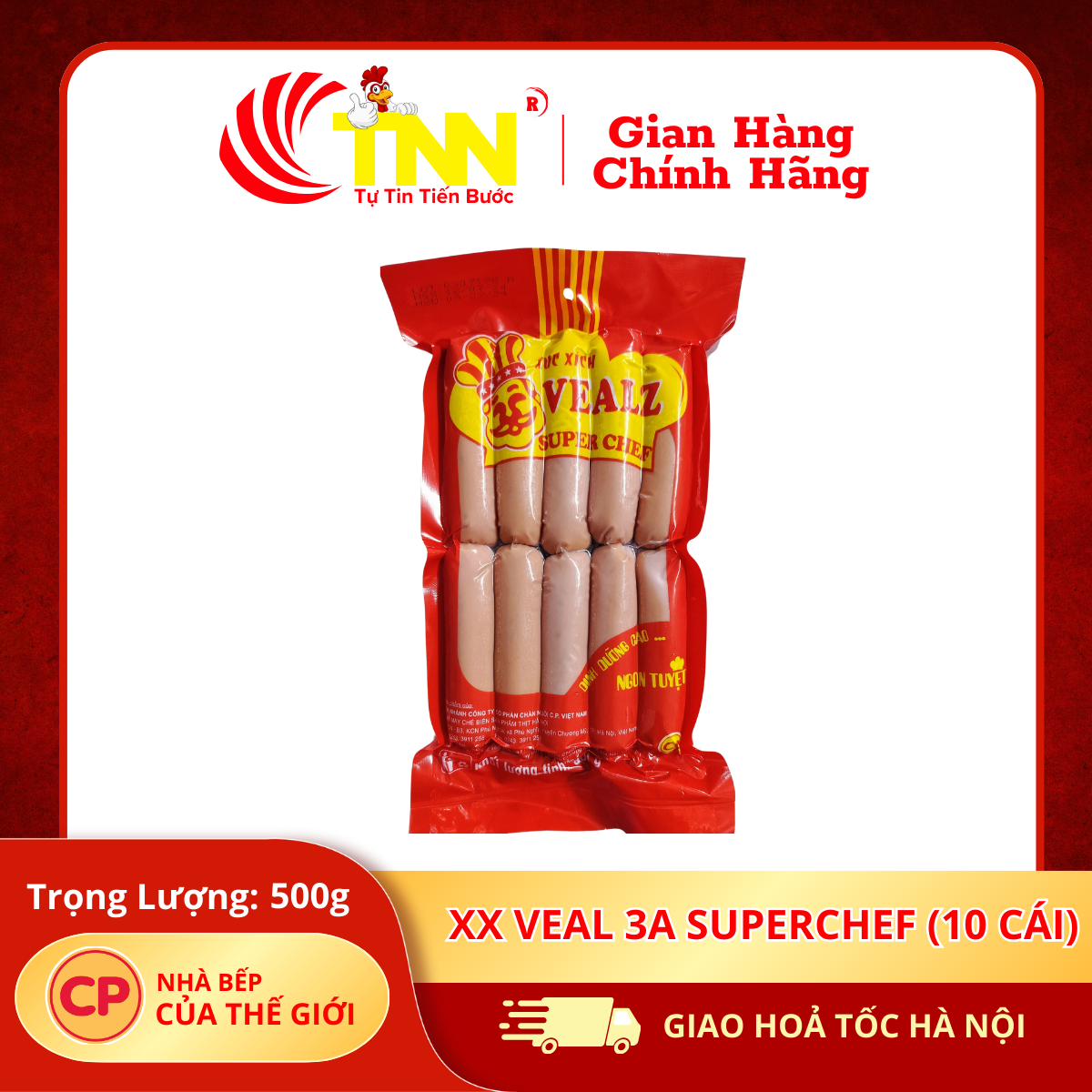 Xx Veal 3A Superchef 500g (10 cái)