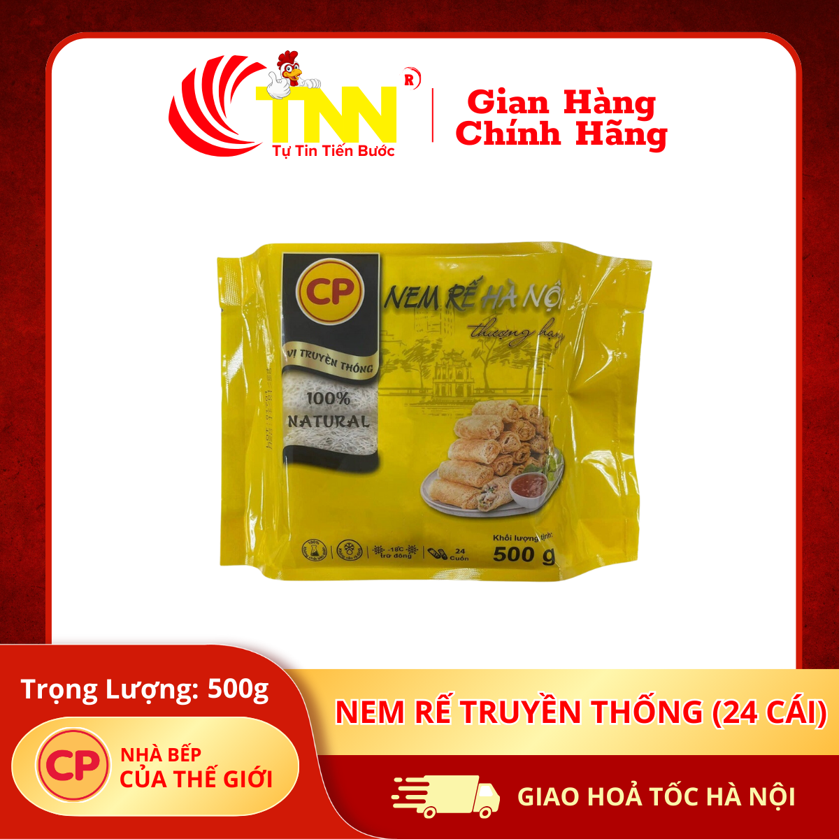 Nem Rế truyền thống 500g (24 cái) ĐL