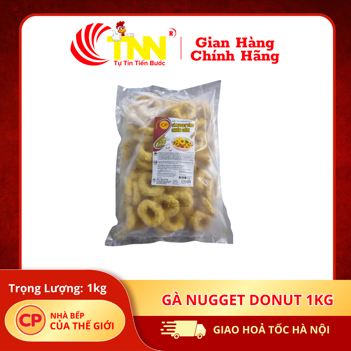 Gà Nugget Donut 1kg