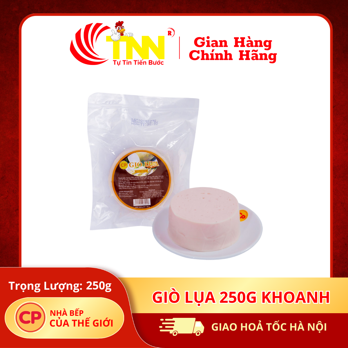 Giò lụa 250g khoanh