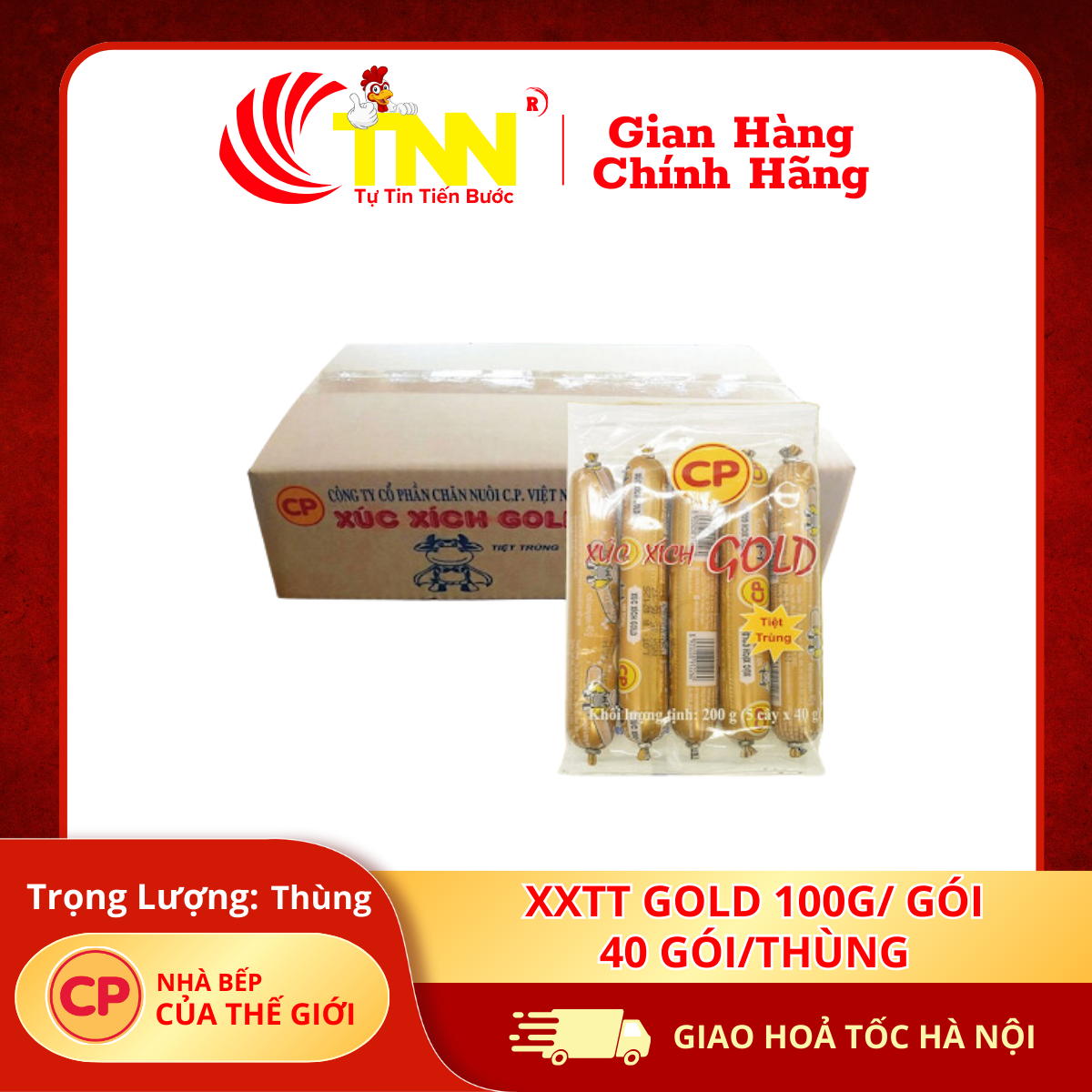 XXTT Gold 100g/ gói - 40 gói/thùng