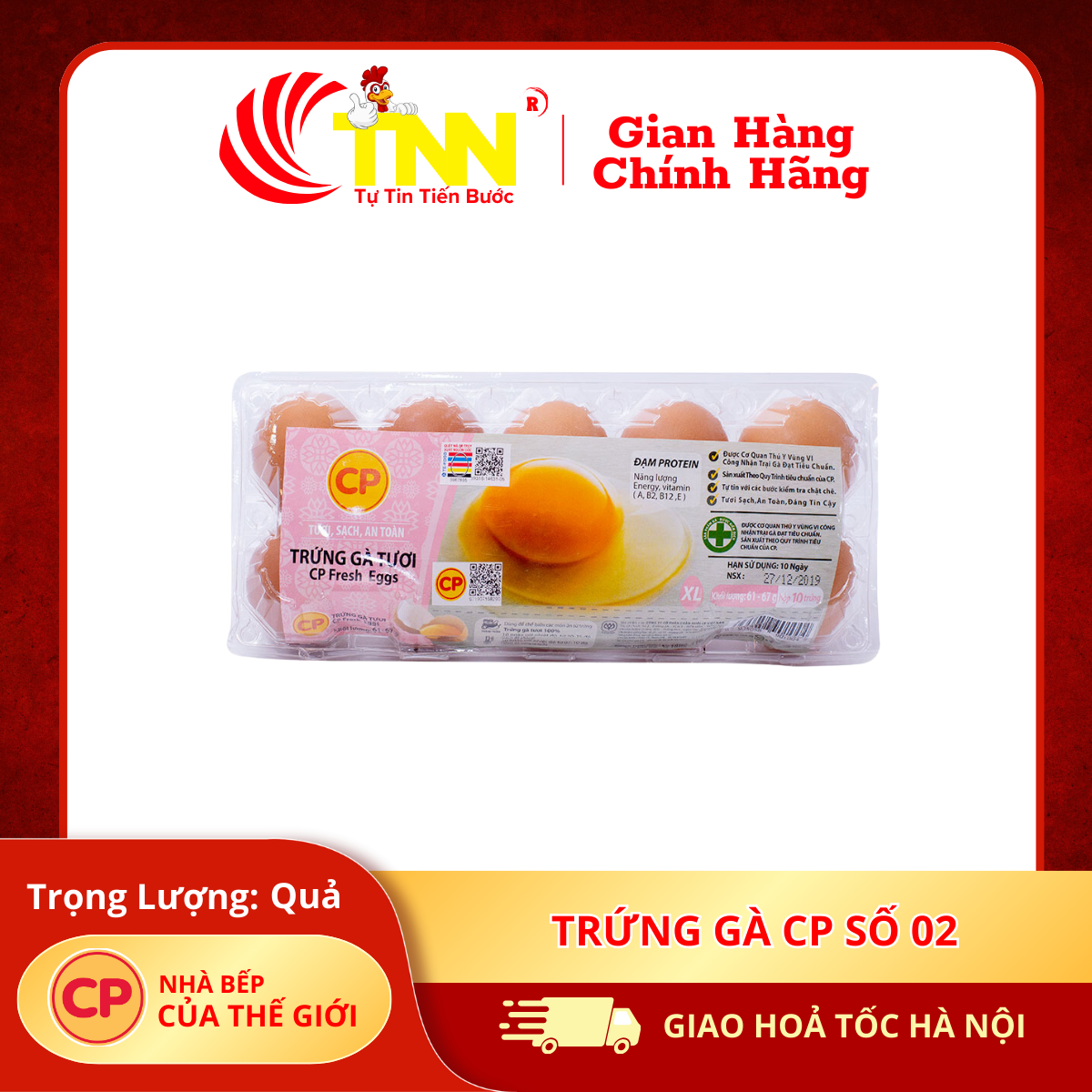 Trứng Gà CP Số 02