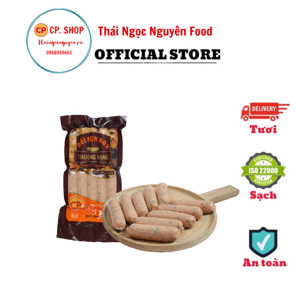 Dồi Sụn Thượng Hạng 500G Tươi và ĐL