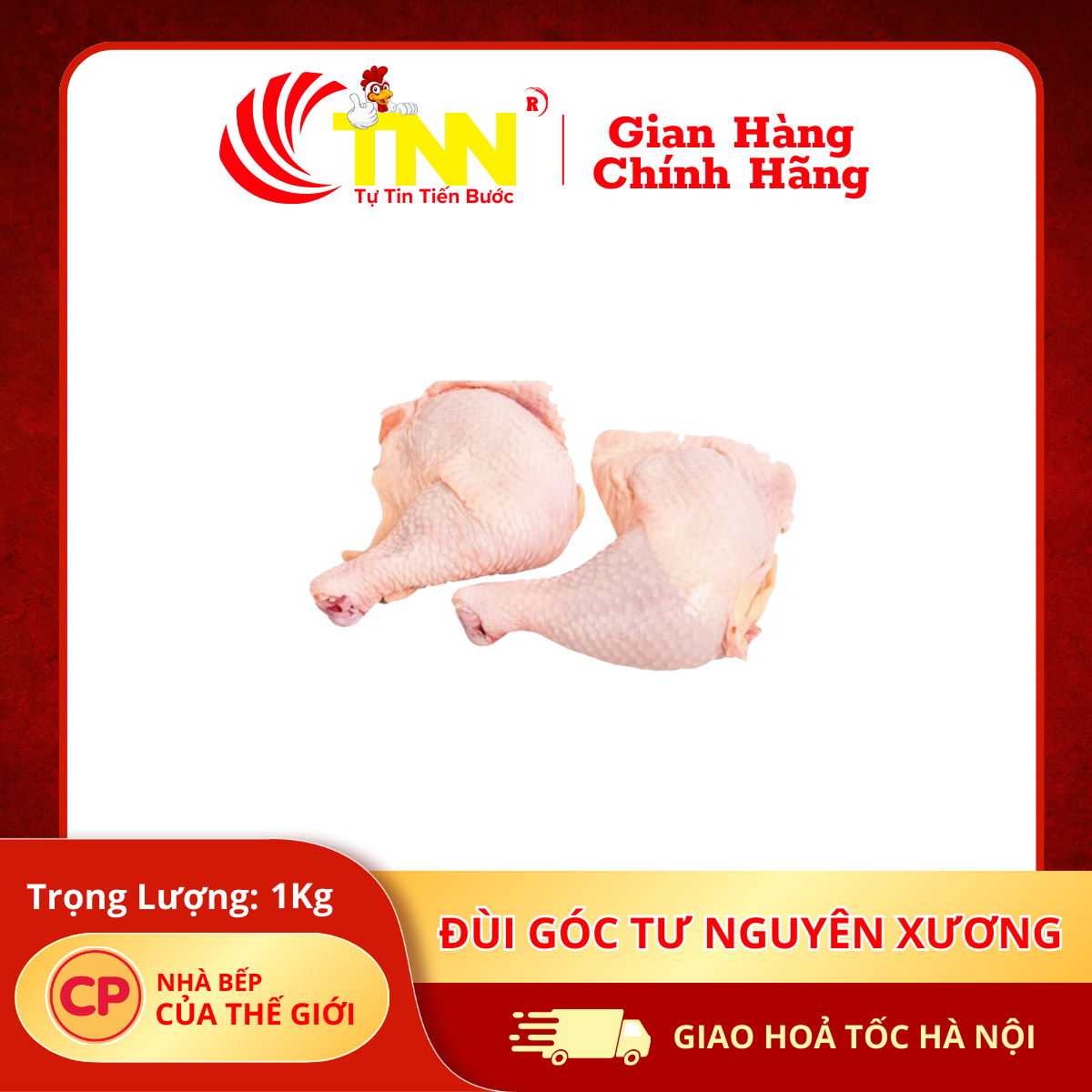 Đùi góc tư nguyên xương