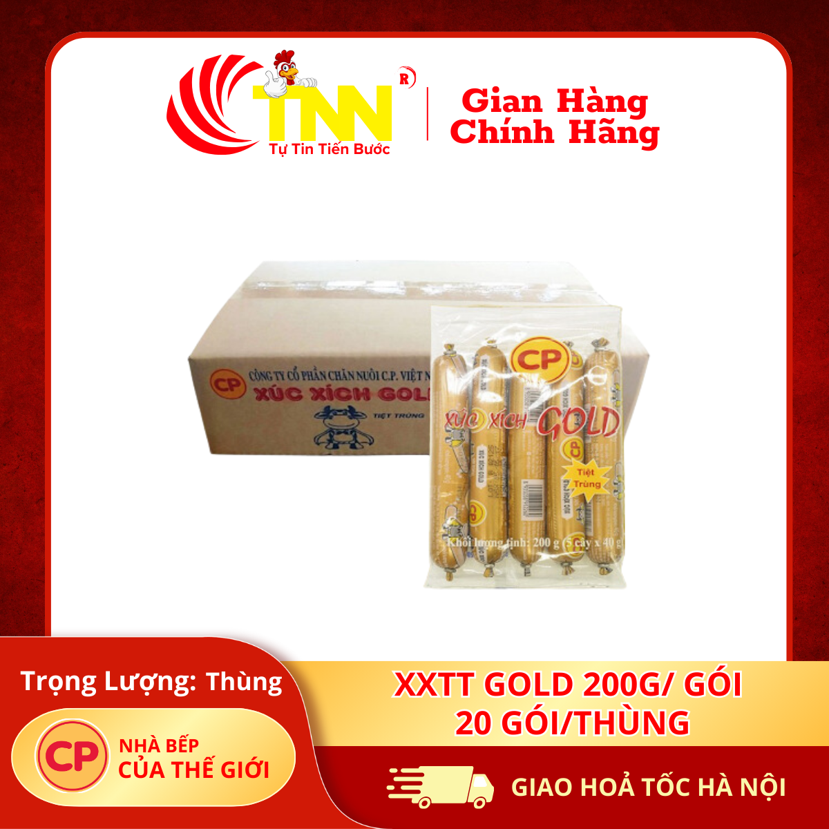 XXTT Gold 200g/ gói - 20 gói/thùng