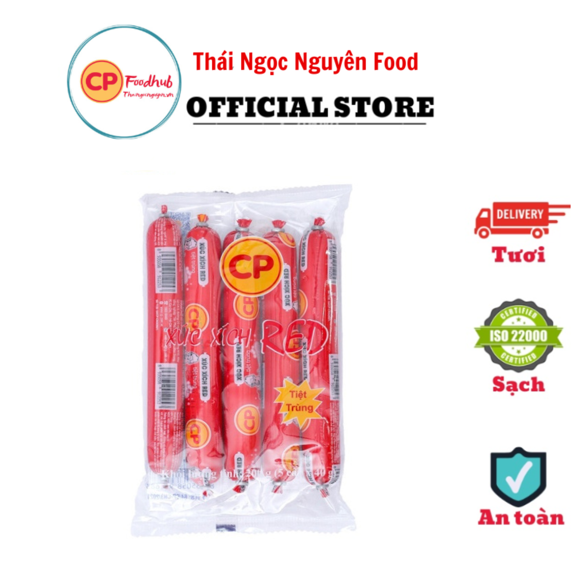 Xúc Xích Tiệt Trùng Red 200G