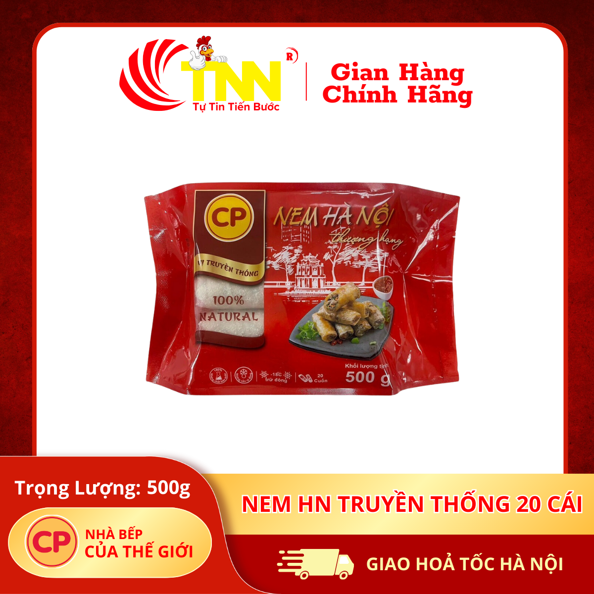 Nem HN truyền thống 500g (20 cái) ĐL